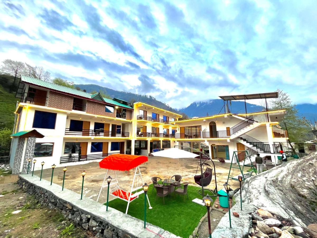 Hotel Beas River Retreat - A Riverside Hotel With Balcony Manāli Exterior foto